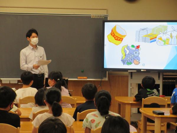 利根町立布川小学校での法教育2022.7.12