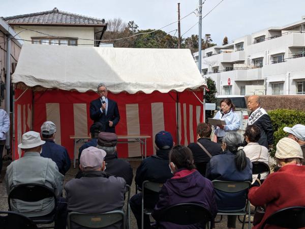 阿見町議選　吉田憲市候補　